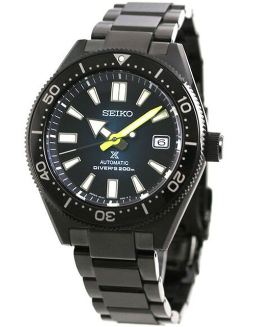 Load image into Gallery viewer, Seiko Prospex Automatic Black Divers Watch SBDC085
