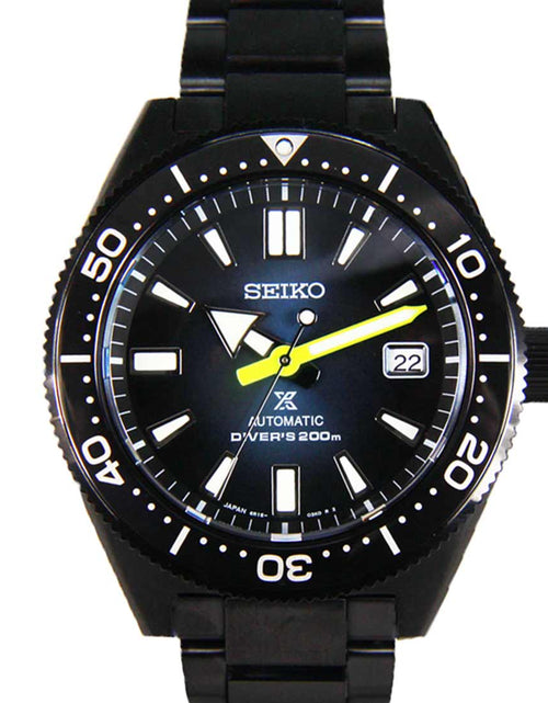Load image into Gallery viewer, Seiko Prospex Automatic Darth Diver 200M JDM Men&#39;s Watch SBDC085
