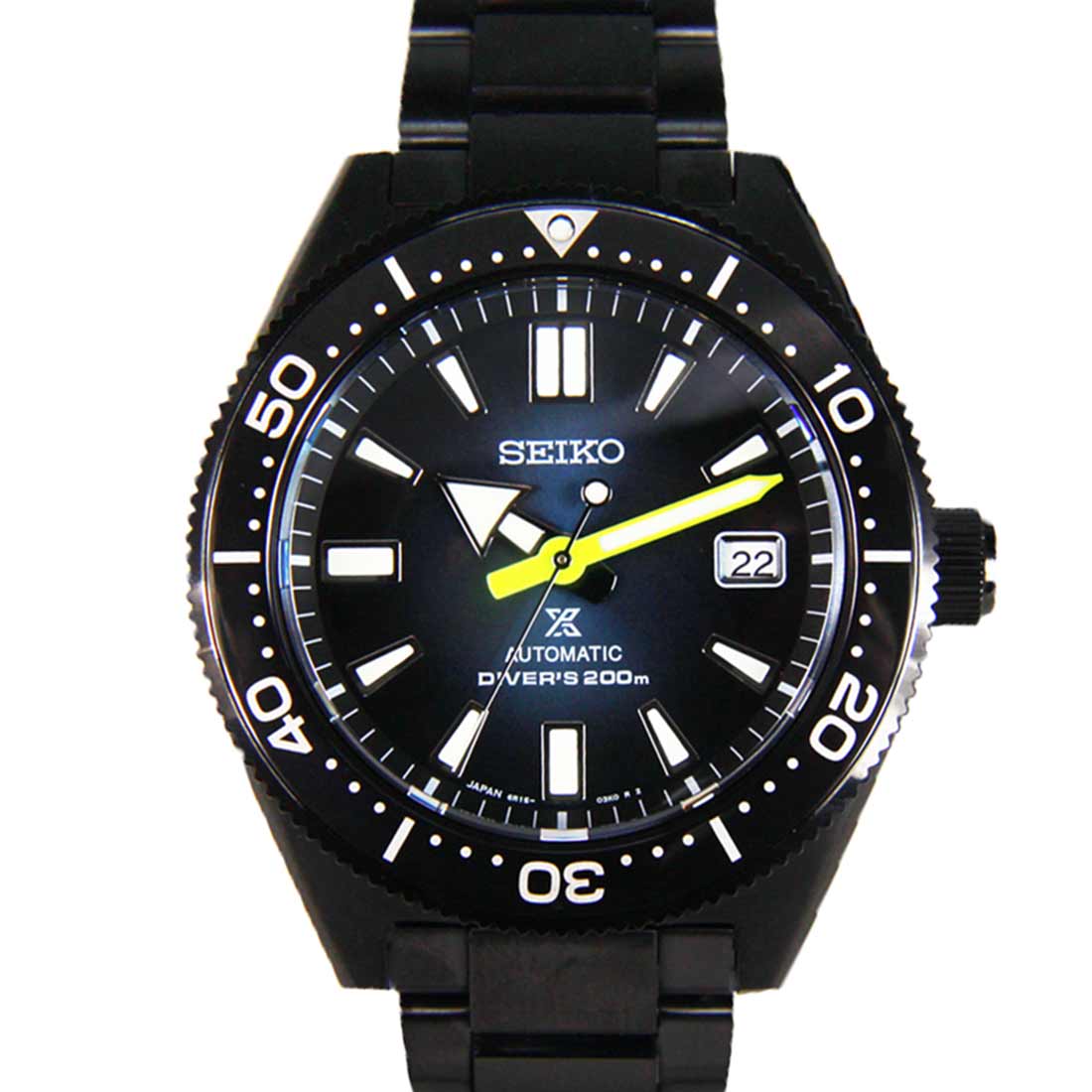 Seiko Prospex Automatic Darth Diver 200M JDM Men's Watch SBDC085