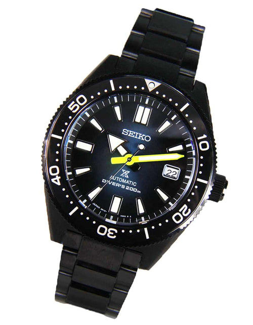 Load image into Gallery viewer, Seiko Prospex Automatic Darth Diver 200M JDM Men&#39;s Watch SBDC085

