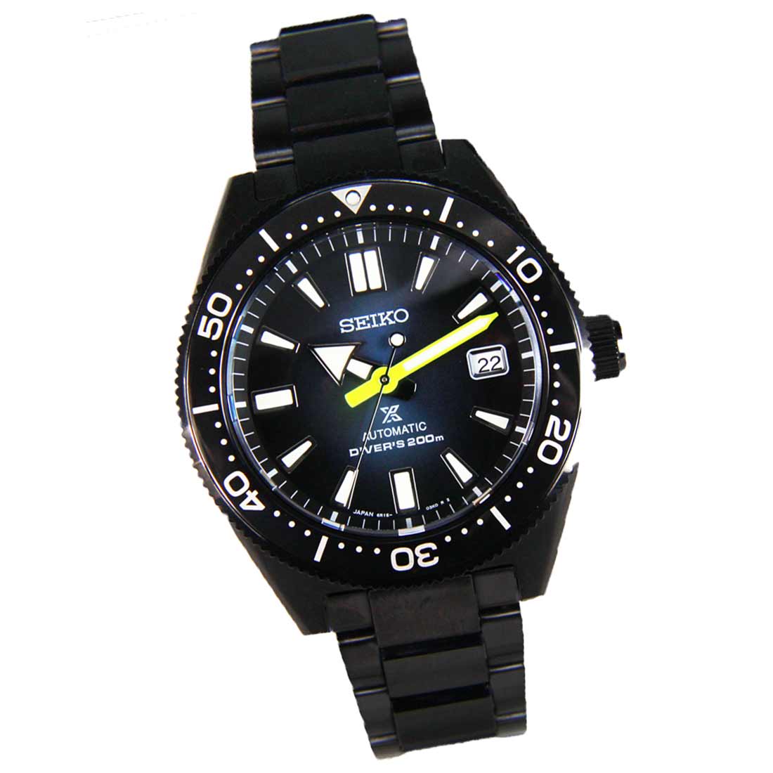 Seiko Prospex Automatic Darth Diver 200M JDM Men's Watch SBDC085
