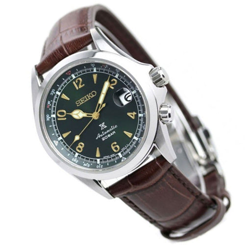 Seiko SPB121 SPB121J SPB121J1  Alpinist Prospex Leather Diving Watch