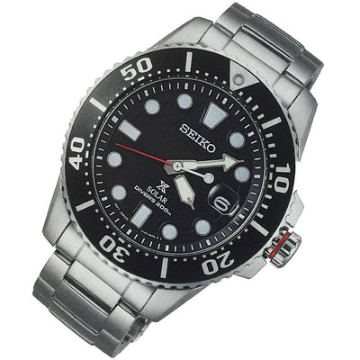 SBDJ017J SBDJ017 Seiko Solar JDM 200M Stainless Steel Mens Dive Watch