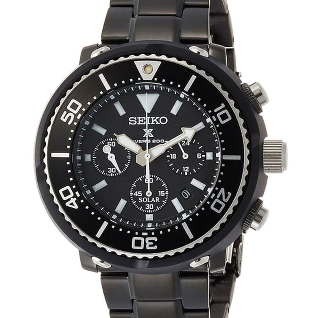 SBDL035 Seiko Prospex Solar 200M Chronograph Male Divers Watch