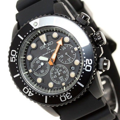 Seiko JDM Prospex SBDL053 Solar Powered Chronograph Male Divers Watch
