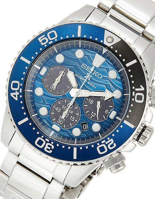 Load image into Gallery viewer, Seiko Prospex Solar Save the Ocean Watch SBDL059
