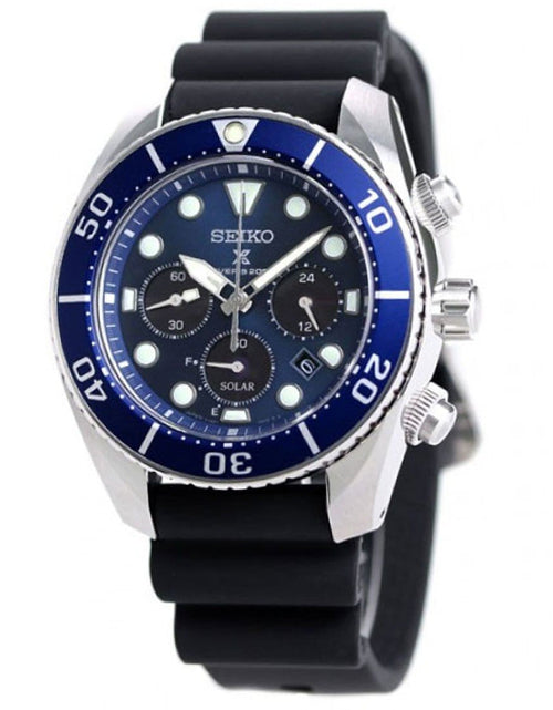 Load image into Gallery viewer, SBDL063 Seiko Prospex Solar Powered Male Divers Watch (BACKORDER)
