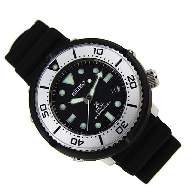 SBDN047 Seiko Prospex Lowercase Solar 200M Rubber Strap Male Divers Watch