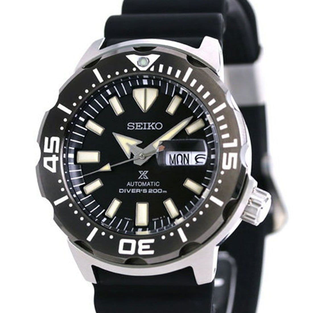 SBDY035 Seiko Prospex Monster 200M Analog Automatic Mens Dive Watch
