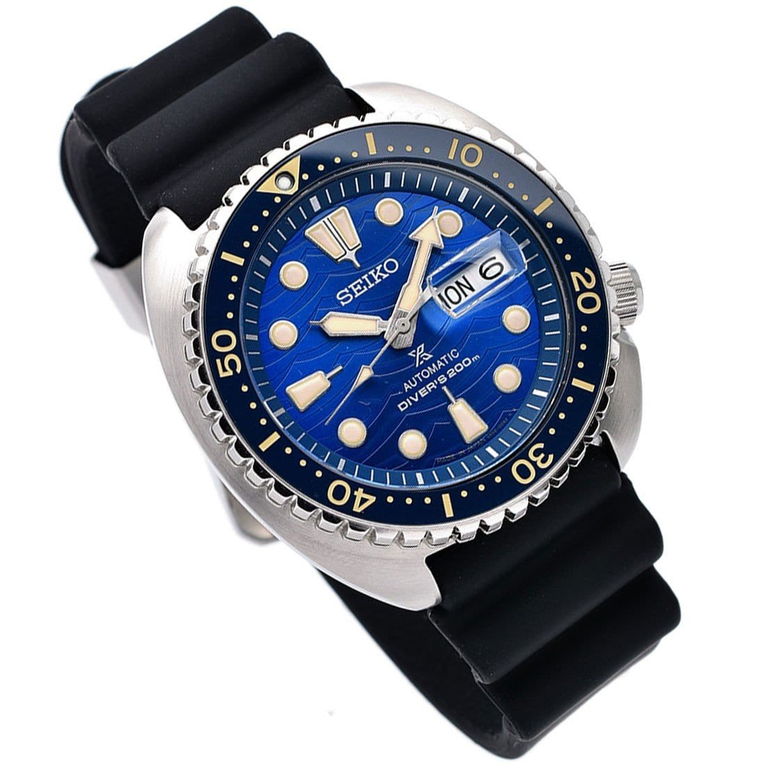 SBDY047 Seiko Prospex Turtle Save The Ocean Automatic Blue Dial Male Divers Watch