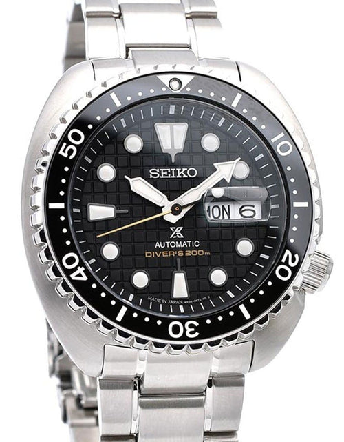 Load image into Gallery viewer, SBDY049 Seiko Prospex Turtle Automatic 200M Black Dial Male Divers Watch
