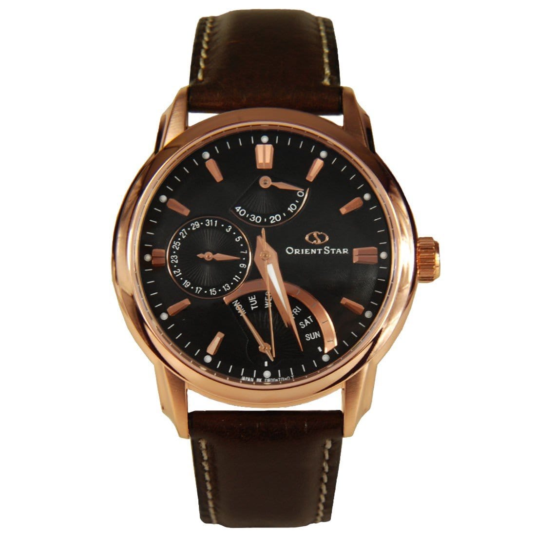 DE00003B SDE00003B0 Orient Star Power Reserve Automatic Mens Watch - Watch Keepers