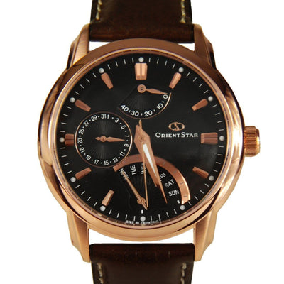 DE00003B SDE00003B0 Orient Star Power Reserve Automatic Mens Watch - Watch Keepers