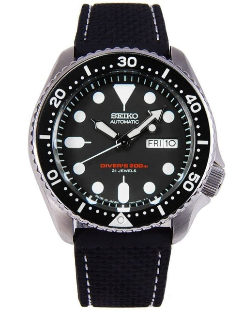 Load image into Gallery viewer, Seiko Japan Automatic Watch SKX007 SKX007J1 with Leather Strap
