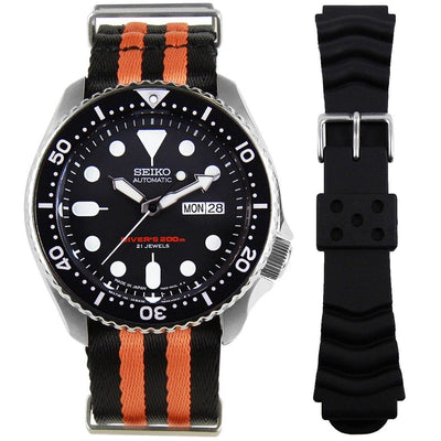 Seiko Automatic Watch SKX007J1 SKX007 with Additional Band