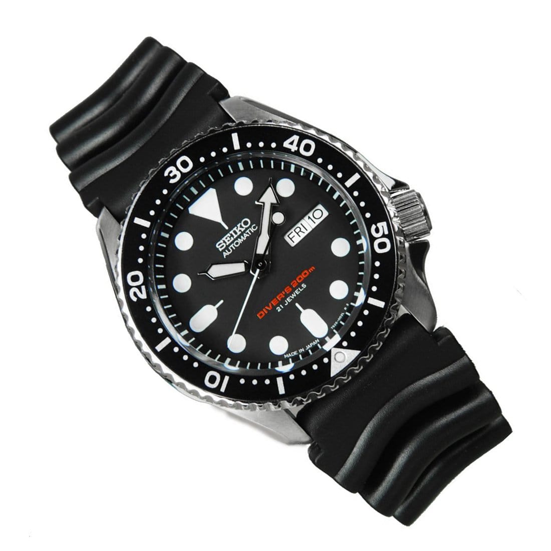 Seiko Divers Automatic Watch SKX007 SKX007J1 with Extra Stainless Mesh Strap