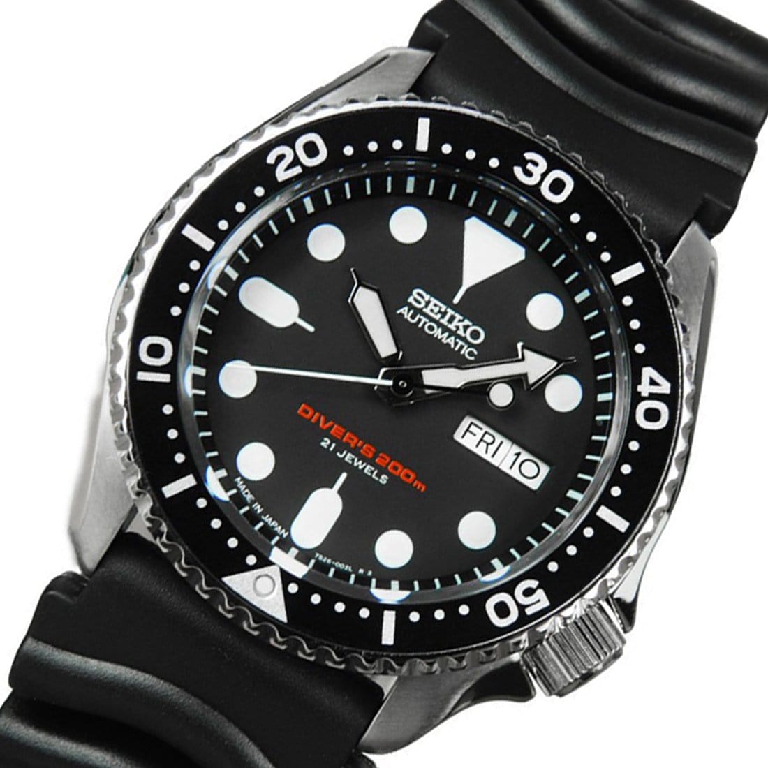 Seiko Automatic Watch SKX007J1 SKX007 with Extra Stainless Mesh Band
