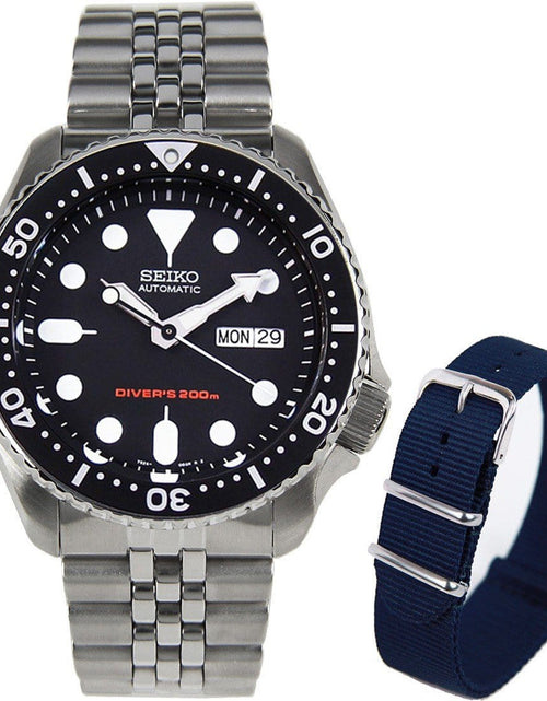 Load image into Gallery viewer, SKX007K2 SKX007 Seiko Automatic Analog Mens Dive Watch with Extra Strap
