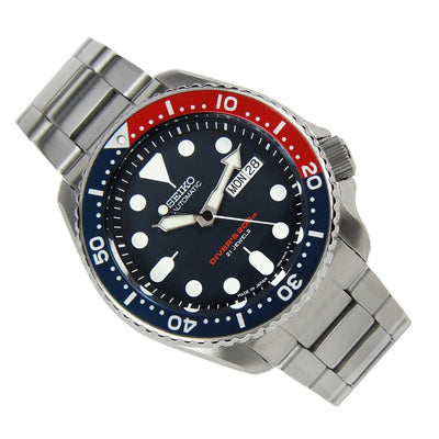 Seiko Automatic Solid Oyster Divers Watch SKX009 SKX009J1