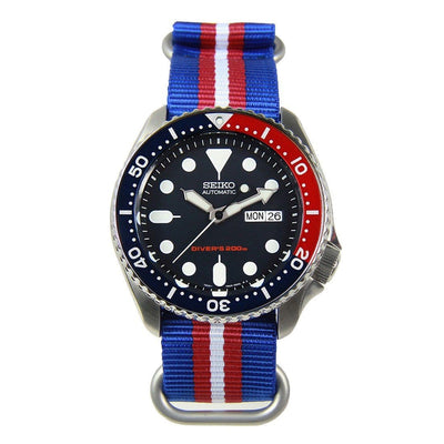 SKX009K1 SKX009K Seiko Automatic 200M Analog Male Divers Watch with Extra Strap