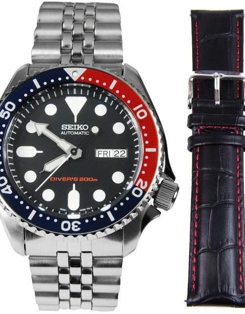 Load image into Gallery viewer, SKX009K2 Seiko Automatic Analog Mens Dive Watch with Extra Strap
