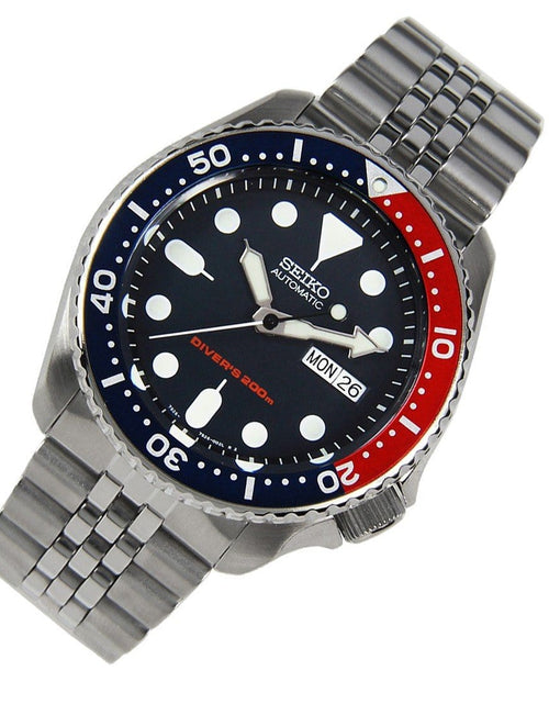 Load image into Gallery viewer, SKX009K2 SKX009K Seiko Automatic Analog Mens Dive Watch with Extra Strap
