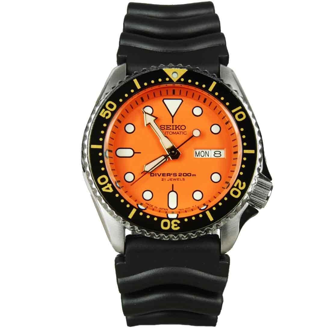 Seiko SKX011J SKX011 Automatic Divers Mens Watch