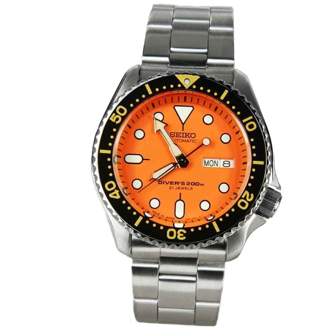 Seiko Automatic Japan Solid Oyster Watch SKX011J1 SKX011