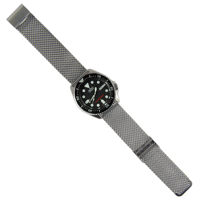 Seiko Automatic Watch SKX013K1 SKX013 with Stainless Mesh Strap