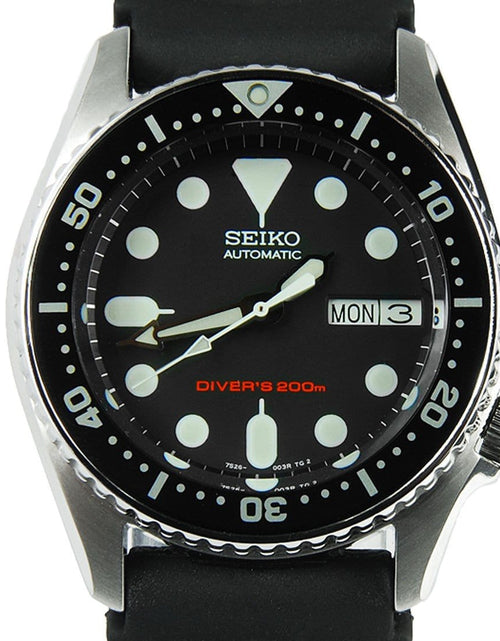 Load image into Gallery viewer, SKX013K1 SKX013K Seiko Automatic Day Date Mens Dive Watch + EXTRA Leather Strap
