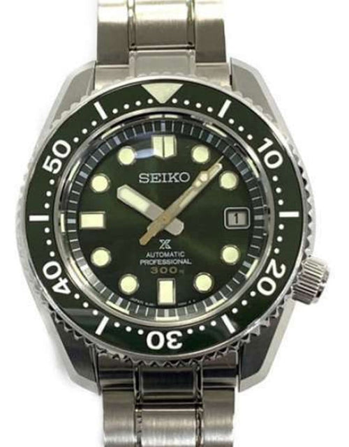 Load image into Gallery viewer, Seiko SLA019 SBDX021 Forest Green Marinemaster Watch
