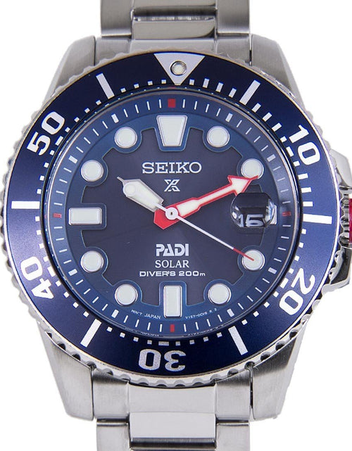 Load image into Gallery viewer, Seiko Prospex Solar Analog Mens Dive Watch SNE435P1 SNE435
