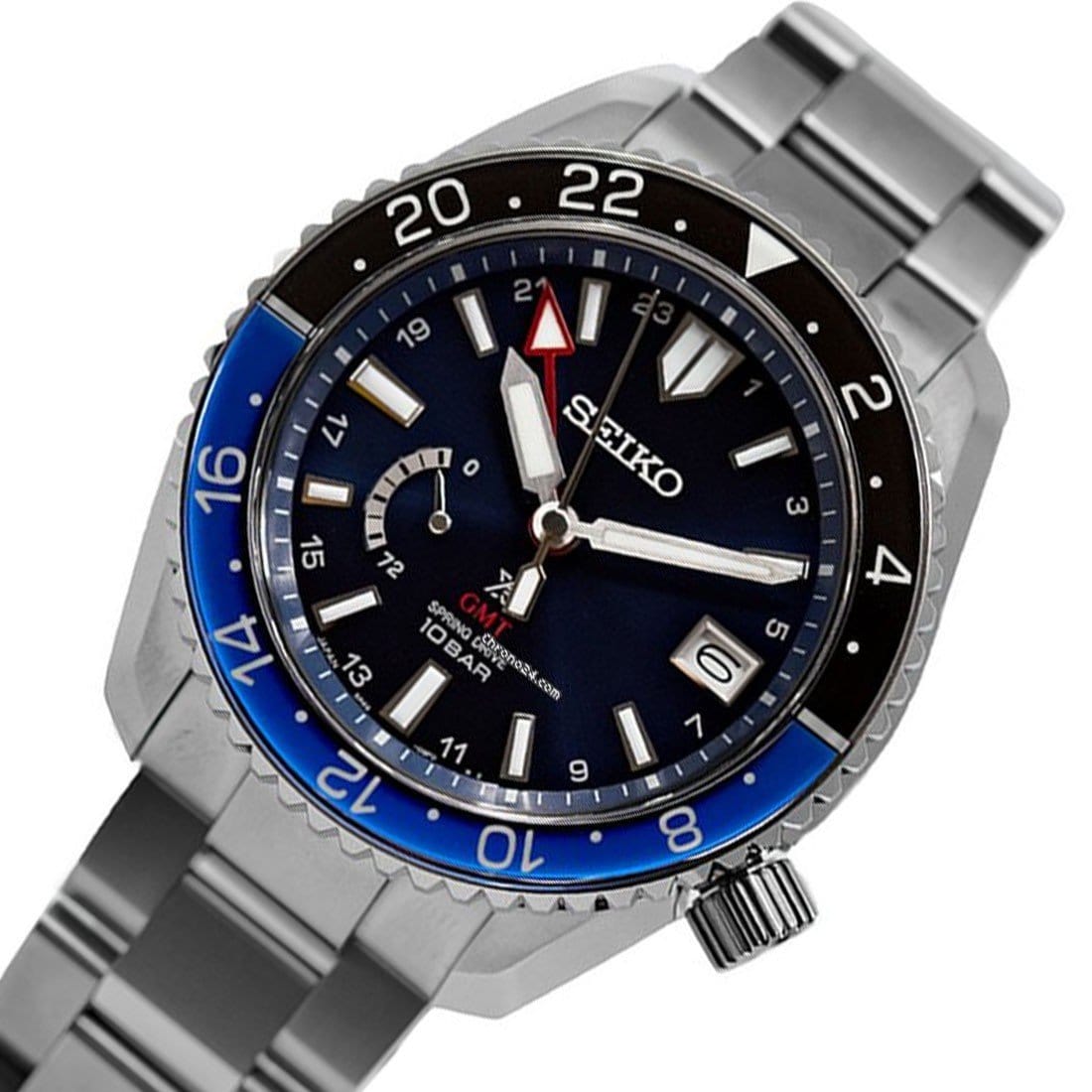 SNR033J1 SNR033 Seiko LX Line Prospex GMT Spring Drive Watch (BACKORDER)