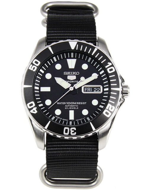 Load image into Gallery viewer, Seiko 5 Sports Automatic Watch SNZF17 SNZF17J2 w/ ADDon Strap
