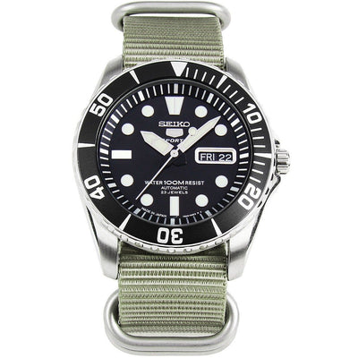 Seiko 5 Sports Scuba Divers Watch SNZF17J2 SNZF17 w/ Extra Band