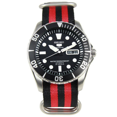 Seiko 5 Sports Automatic Watch SNZF17J SNZF17J2 with Addt'l Band