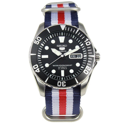 Seiko 5 Sports 100m Watch with Addt'l Strap SNZF17J SNZF17J2