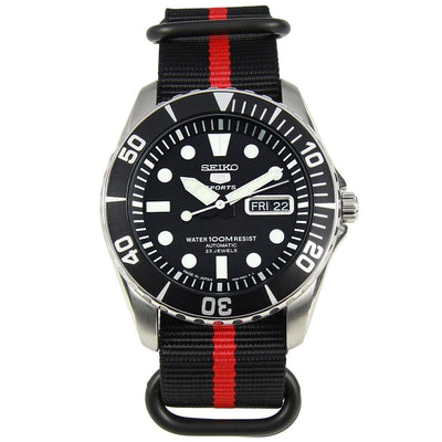 Seiko 5 Sports 23 Jewels Watch with Extra Band SNZF17J SNZF17J2