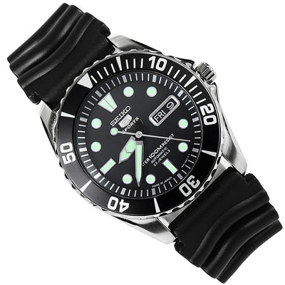 Seiko 5 Sports Automatic Rubber Dive Watch SNZF17J SNZF17J2