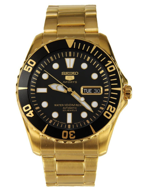 Load image into Gallery viewer, SNZF22J1 SNZF22 Seiko 5 Sports Divers Watch with Extra Strap
