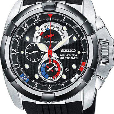 Seiko Velatura Chronograph Alarm Watch SPC007P1 SPC007