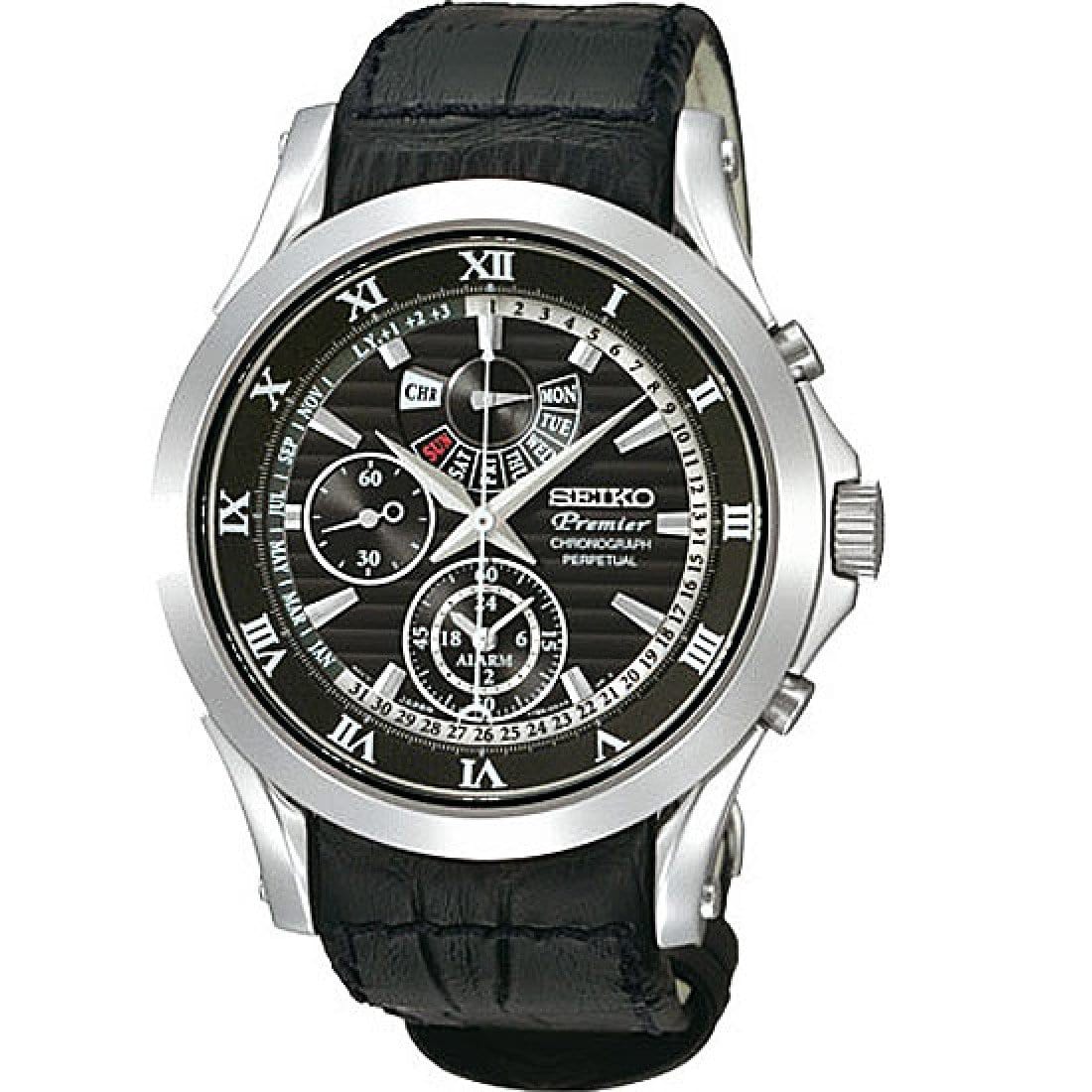 Seiko Premier Chronograph Perpetual Watch SPC053P1 SPC053