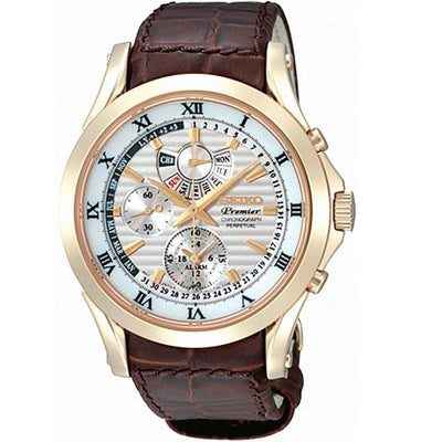 Seiko Premier Chronograph Perpetual Watch SPC054P1 SPC054