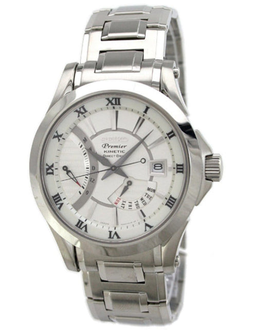 Load image into Gallery viewer, Seiko Premier Kinetic Mens Watch SRH007P1 SRH007

