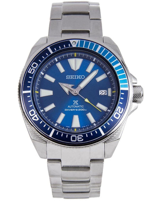 Load image into Gallery viewer, SRPB09K1 SRPB09 Seiko Blue Lagoon Samurai Limited Edition Mens Dive Watch
