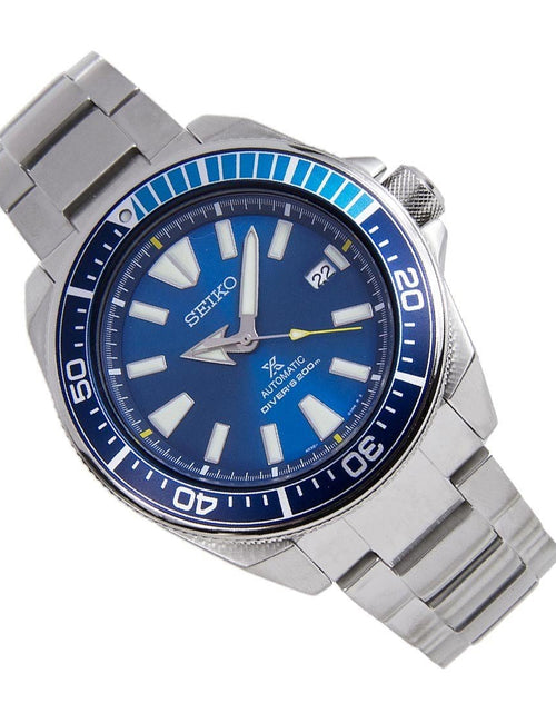 Load image into Gallery viewer, SRPB09K1 SRPB09 Seiko Blue Lagoon Samurai Limited Edition Mens Dive Watch
