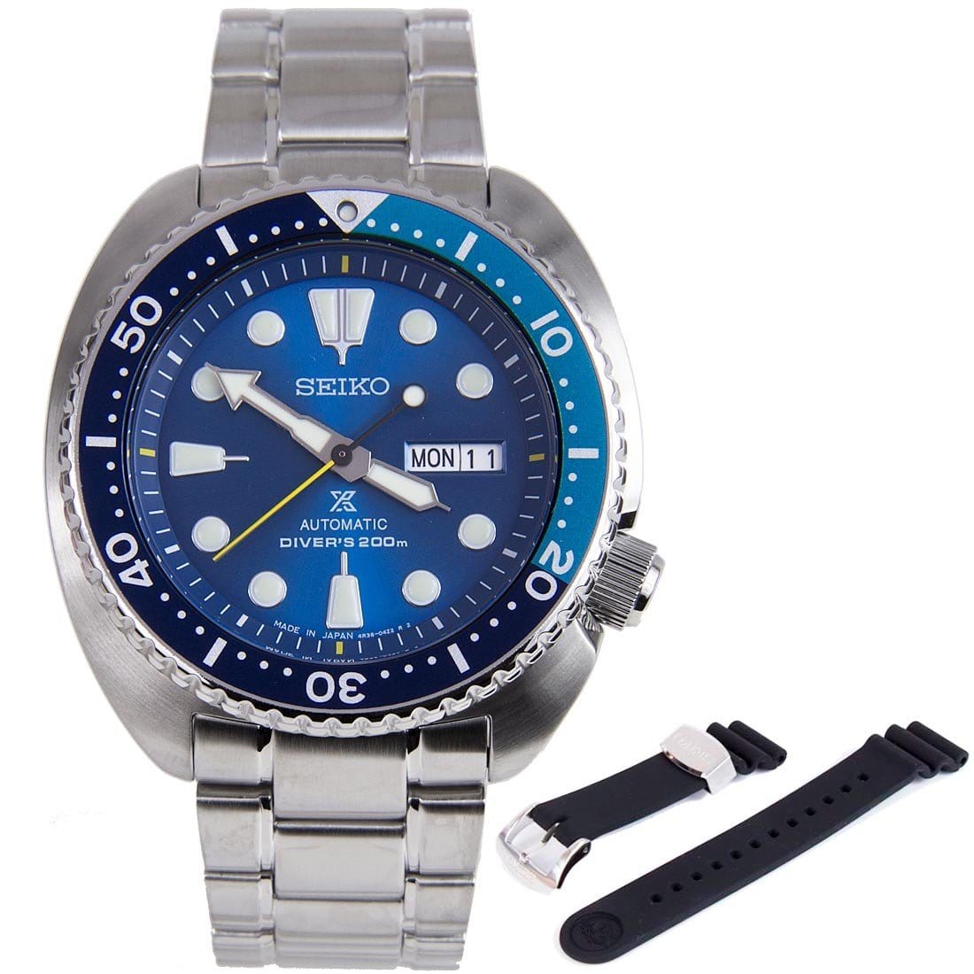 Seiko Prospex Blue Lagoon Dive Watch SRPB11 SRPB11J1 w/ Extra Strap