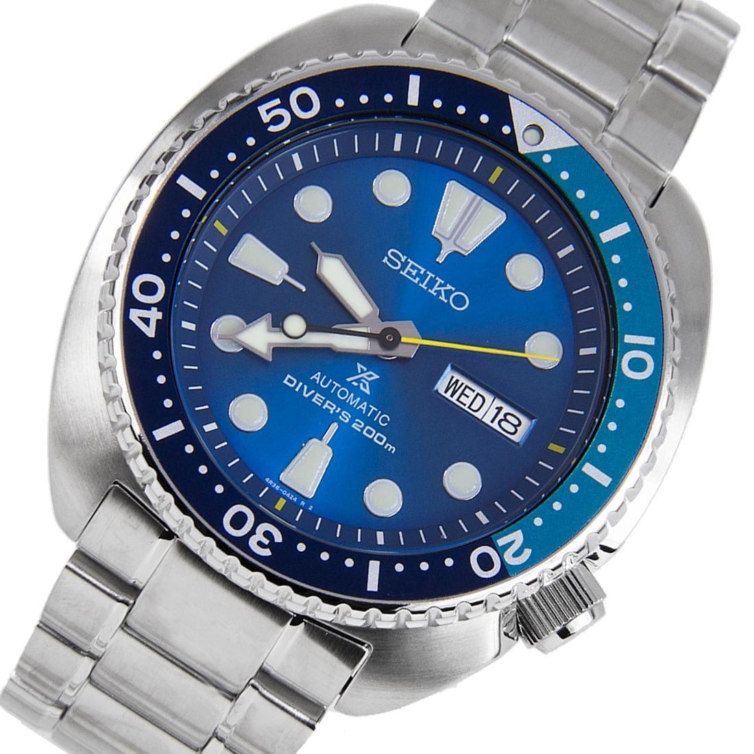 Seiko Prospex Blue Lagoon Dive Watch SRPB11 SRPB11K1 w/ Extra Strap