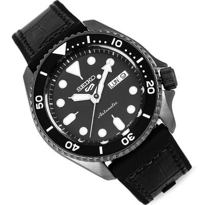 Seiko SRPD65K3 SRPD65 Black Sports Watch