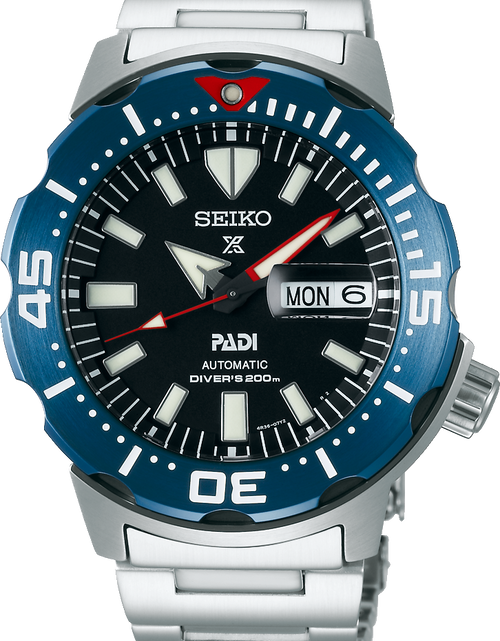 Load image into Gallery viewer, SEIKO SRPE27K1 Prospex Automatic PADI Divers Watch

